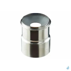 Adaptateur D'air étanche à Membrane Poujoulat Pour Conduit Flexible Ø60 à Ø125 Mm