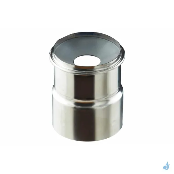 Adaptateur D'air étanche à Membrane Poujoulat Pour Conduit Flexible Ø60 à Ø125 Mm