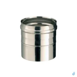 Adaptateur Pour Raccordement Poujoulat Inox Ø150 à Ø300 Mm