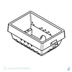 Brasier Creuset Cendrier Pour Poêle à Granulés RED Réf : 41301601600V