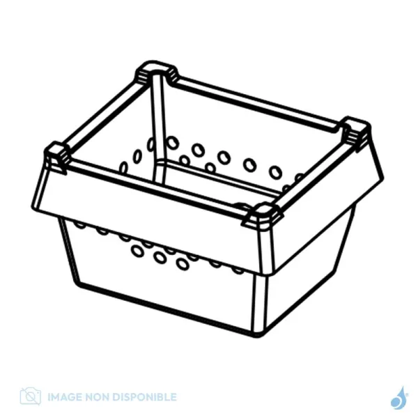 Brasier Creuset Cendrier Pour Poêle à Granulés RED Réf : 41301602200V
