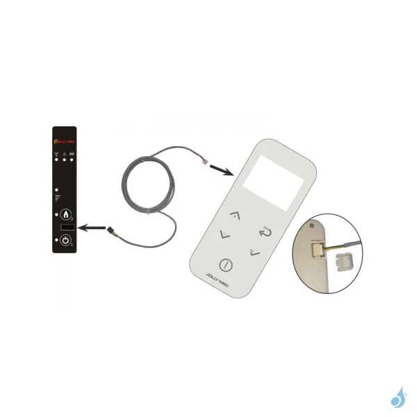 Câble De Liaison Télécommande Pour Poêle à Granulés Jolly Mec JM Réf : CAVO/37 – Image 2