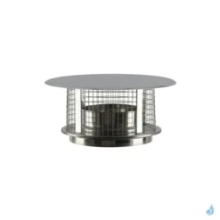Chapeau Pare Pluie Avec Grillage Anti-oiseaux CPOI Pour éléments Therminox Poujoulat Ø80 à Ø250
