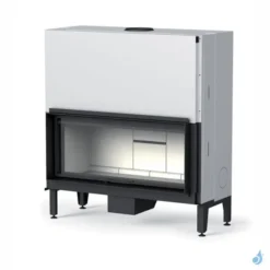 Cheminée à Bois MCZ Plasma 115 Wood Puissance 14.1kW Sortie Fumée Supérieure Ø20 Cm