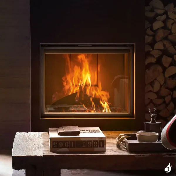 Cheminée à Bois MCZ Plasma 85 Wood Puissance 13.3kW Sortie Fumée Supérieure Ø20 Cm – Image 3