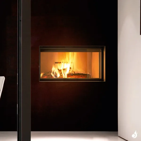 Cheminée à Bois MCZ Plasma 95 Wood Puissance 13.3kW Sortie Fumée Supérieure Ø20 Cm – Image 3