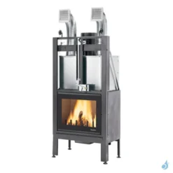 Cheminée à Bois Palazzetti Ecomonoblocco MX 64 Frontale Puissance 11kW A