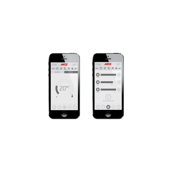 Cheminée à Granulés Canalisable MCZ Vivo 90 Comfort Air 11 M1 Puissance 10.9kW – Image 3