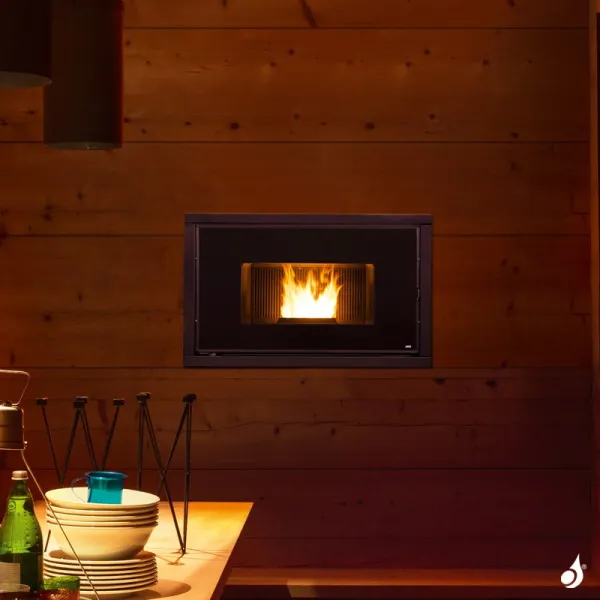 Cheminée à Granulés Canalisable MCZ Vivo 90 Comfort Air 11 M1 Puissance 10.9kW – Image 4