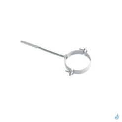 Collier De Fixation Mural Avec Tige Pour Conduit Poêle à Granulés Ø80 Ou Ø100 Mm