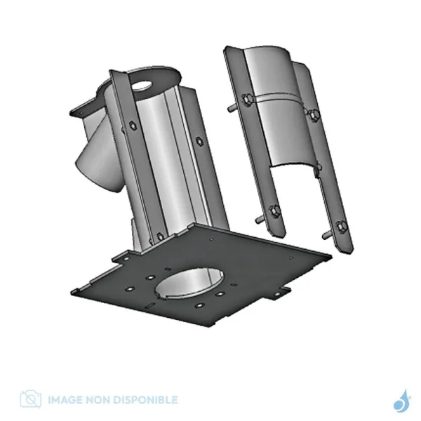 Conduit De La Vis Sans Fin Pour Poêles à Granulés MCZ Réf : 41401360740V