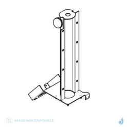 Conduit De La Vis Sans Fin Pour Poêles à Granulés MCZ Réf : 41421510440V
