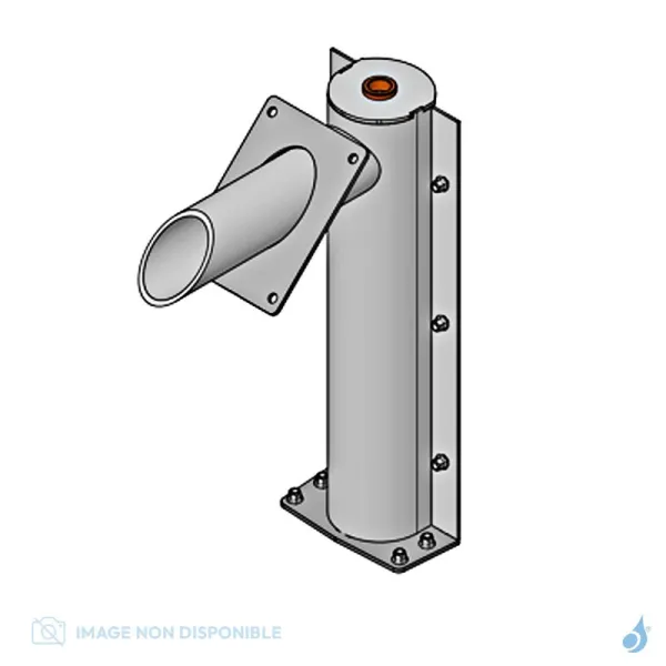 Conduit De La Vis Sans Fin Pour Poêles à Granulés RED Réf : 41401307040V