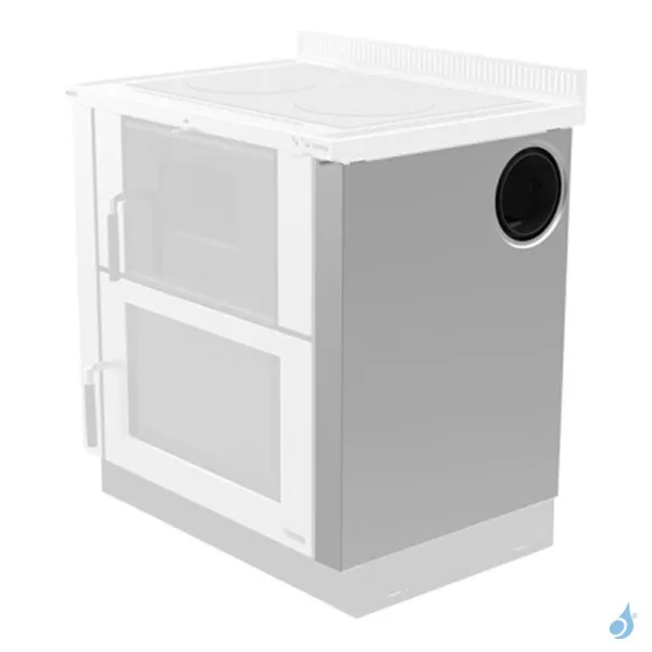 Côtés Sortie Des Fumées Latérale Pour Cuisinière à Bois La Nordica