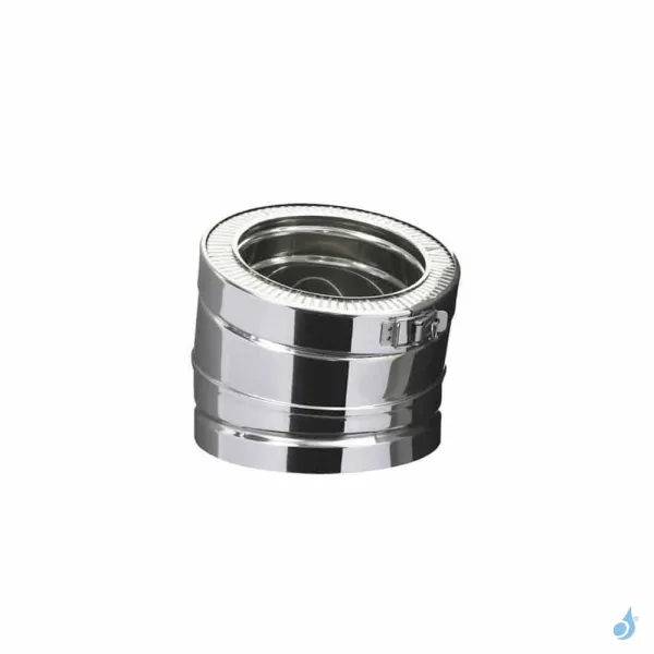 Coude 15° TI Therminox Poujoulat Ø150 Et Ø180