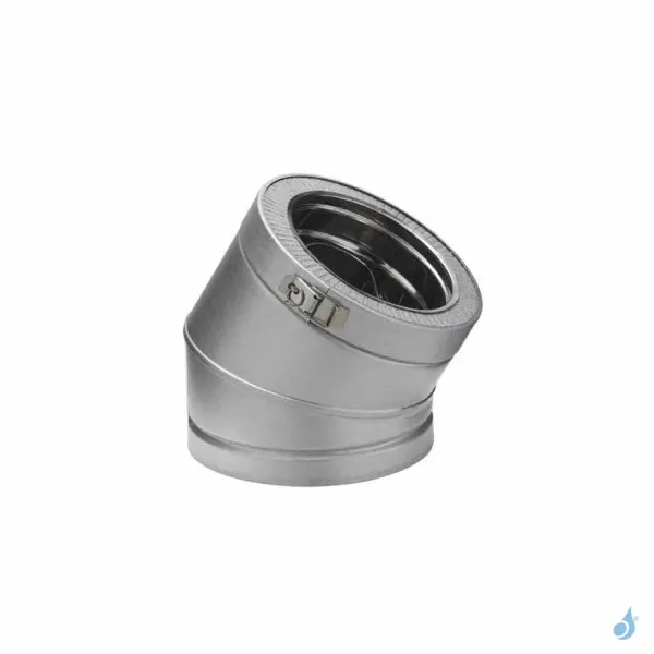 Coude 30° ZI Therminox Poujoulat Ø80 à Ø250