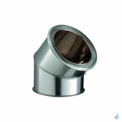 Coude 45° Inox-Galva Poujoulat Ø150 Ou Ø230