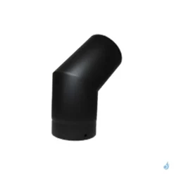 Coude 45° Long 198x198 Mm à Secteurs ÉMAIL 1.2mm Ø150