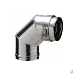 Coude 90° PGI Poujoulat Ø80/130 Ou Ø100/150