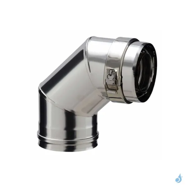 Coude 90° PGI Poujoulat Ø80/130 Ou Ø100/150