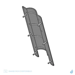 Couvercle De La Vis Sans Fin Pour Poêles à Granulés MCZ Réf : 41401447430