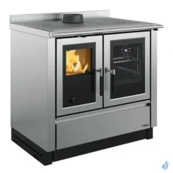 Cuisinière à Bois Encastrable La Nordica Venezia VST Puissance 8.3kW Sortie Fumée Supérieure Ou Postérieure