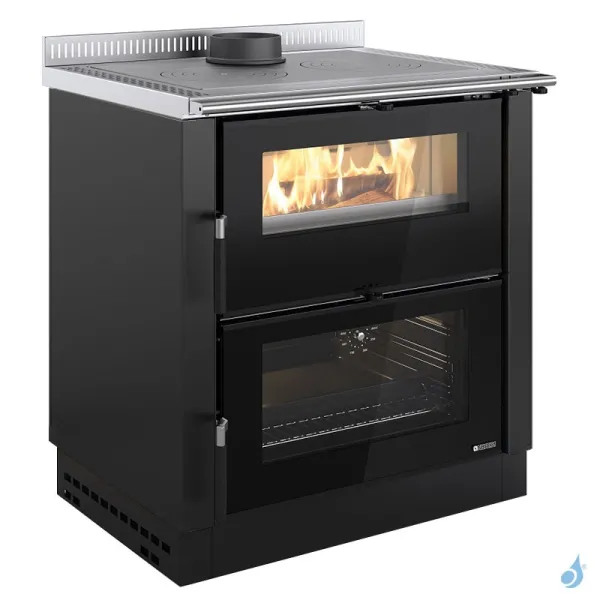 Cuisinière à Bois Encastrable La Nordica Verona XXL VST Puissance 7.0kW Sortie Fumée Supérieure Ou Postérieure