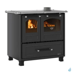 Cuisinière à Bois La Nordica Family 4,5 Puissance 7.5kW Sortie Fumée Supérieure