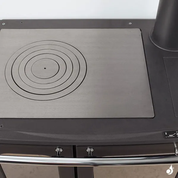 Cuisinière à Bois La Nordica Sovrana Easy Evo 2.0 Puissance 7.5W Sortie Fumée Supérieure – Image 5