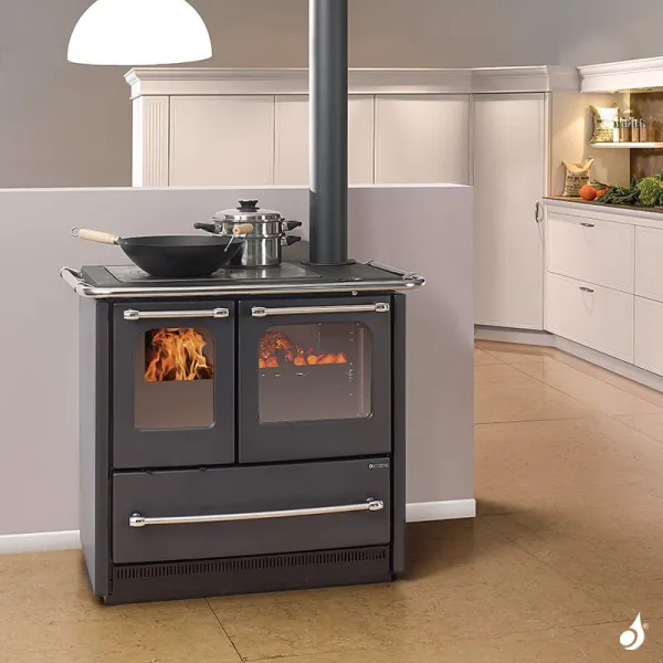 Cuisinière à Bois La Nordica Sovrana Easy Evo 2.0 Puissance 7.5W Sortie Fumée Supérieure – Image 6