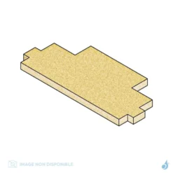 Déflecteur En Calorite Pour Poêles à Granulés MCZ Giò Réf : 41151300600