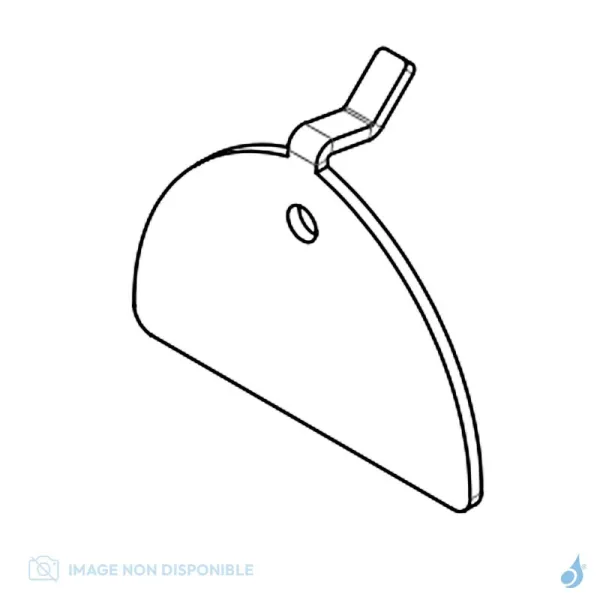 Déflecteur Pellet Pour Poêles à Granulés MCZ Réf : 41411613530V