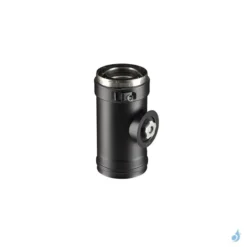 Élément Droit Avec Trappe De Visite PGI Poujoulat Longueur 25 Cm Ø80/130 Ou Ø100/150