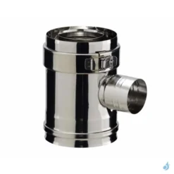 Élément Droit Prise D'air 90° PGI Poujoulat Ø80/130 Ou Ø100/150