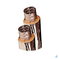 Gaine Alu Isolée Extensible Ø80 à Ø160 Mm Longueur 10 Ml