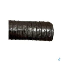 Gaine Flexible PVC Noir Ø60 à Ø100 Mm Longueur 1ml
