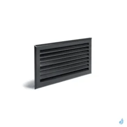Grille à Lamelles Pour Coffrage KEMP Blanc Ou Noir 345 X 195 Mm