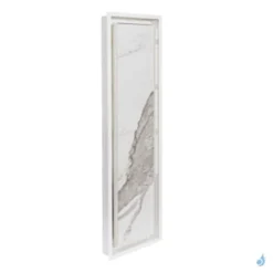 Grille De Coffrage Avec Précadre Simple KEMP AIR 03 Blanc Ou Noir 90 X 25 Cm Façade Avant Creuse