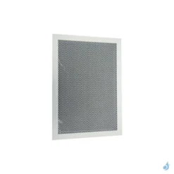 Grille De Coffrage Perforée Blanche 440 X 300 Mm Avec Précadre