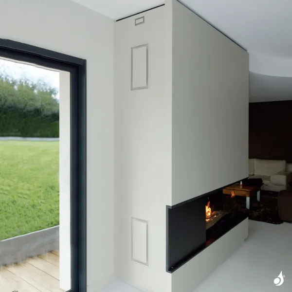 Grille De Décompression KEMP AIR 02 Blanc Ou Noir 150 X 95 Mm – Image 2