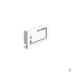 Grille De Décompression KEMP AIR 02 Blanc Ou Noir 150 X 95 Mm