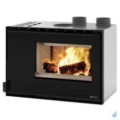 Insert à Bois Canalisé La Nordica Inserto 80 High Pressure Puissance 7.9kW Sortie Fumée Supérieure