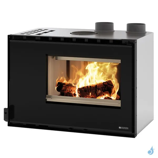 Insert à Bois Canalisé La Nordica Inserto 80 High Pressure Puissance 7.9kW Sortie Fumée Supérieure