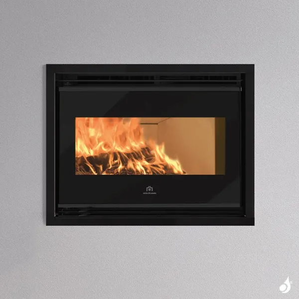 Insert à Bois EDILKAMIN Firebox Evo 60 Puissance 12.5kW Sortie Fumée Supérieure Ø20 Cm – Image 4