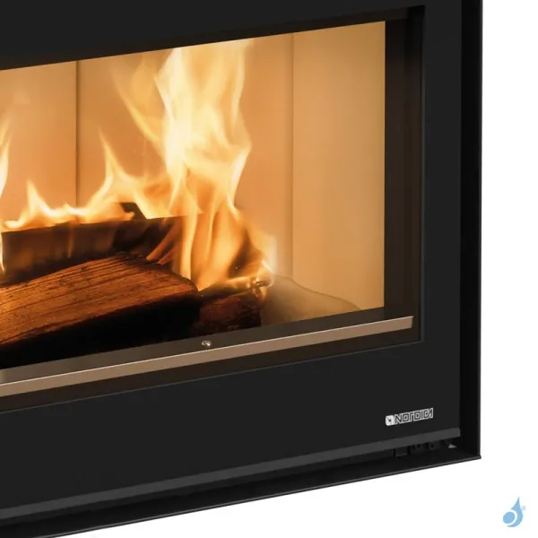 Insert à Bois La Nordica Inserto 100 Wide Puissance 8.1kW Sortie Fumée Supérieure – Image 3
