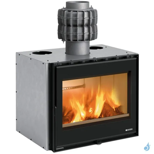 Insert à Bois La Nordica Inserto 70 PRS Wide Puissance 8.1kW Sortie Fumée Supérieure