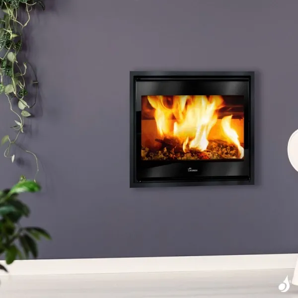 Insert à Bois Lacunza Adour 500 Puissance 5.5kW Avec Ventilateur Sortie Fumée Supérieure Ø15 Cm – Image 8