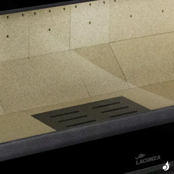 Insert à Bois Lacunza Adour 600 Puissance 7.0kW Avec Ventilateur Sortie Fumée Supérieure Ø15 Cm – Image 6