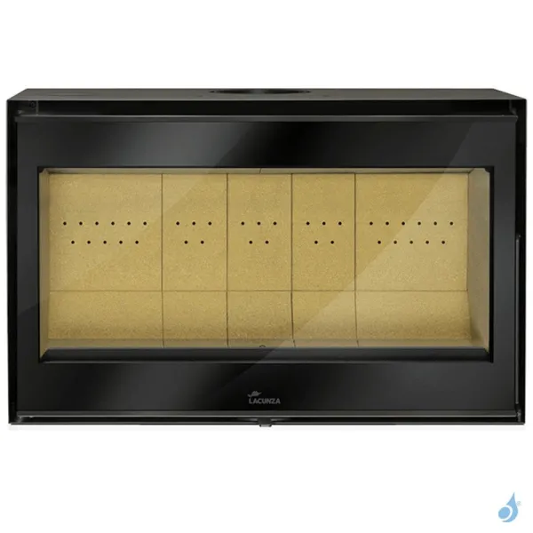 Insert à Bois Lacunza Adour 800 ST Puissance 10.0kW Convection Naturelle Sortie Fumée Supérieure Ø15 Cm – Image 2