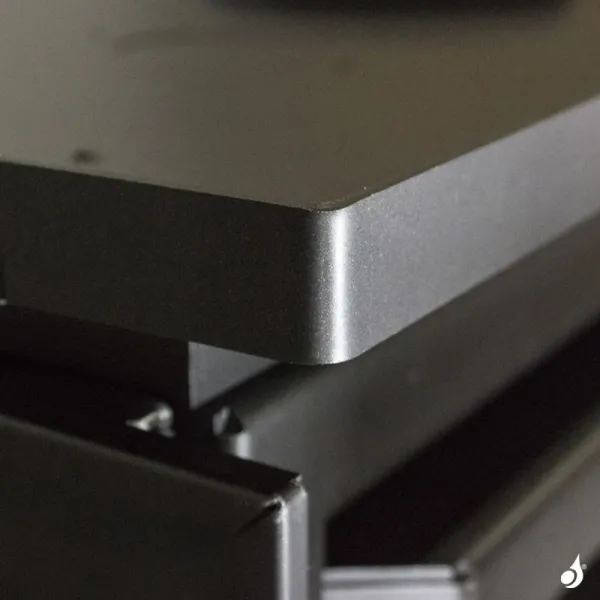 Insert à Bois Lacunza Adour 800 ST Puissance 10.0kW Convection Naturelle Sortie Fumée Supérieure Ø15 Cm – Image 4